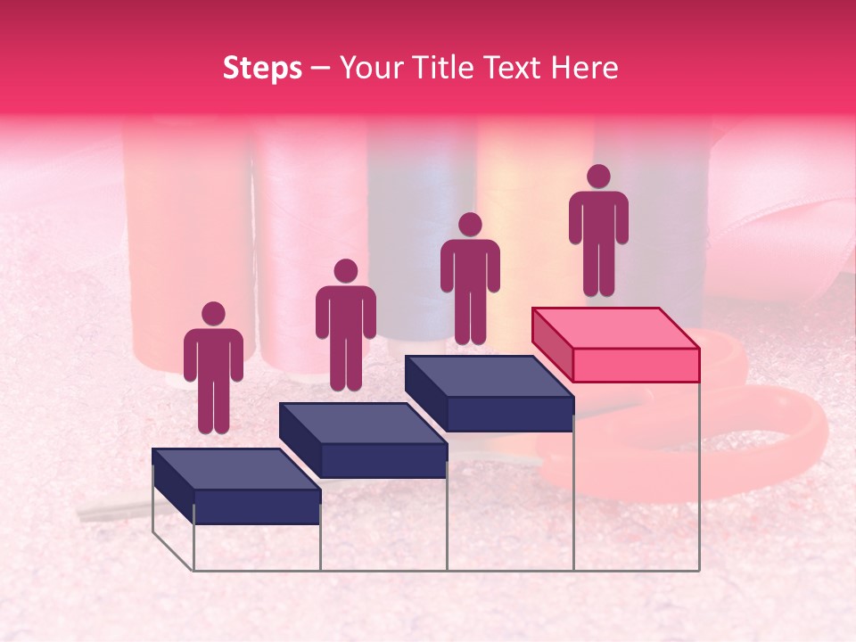 Textile Needlework Sew PowerPoint Template