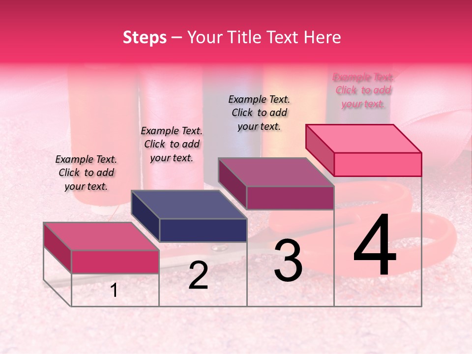 Textile Needlework Sew PowerPoint Template