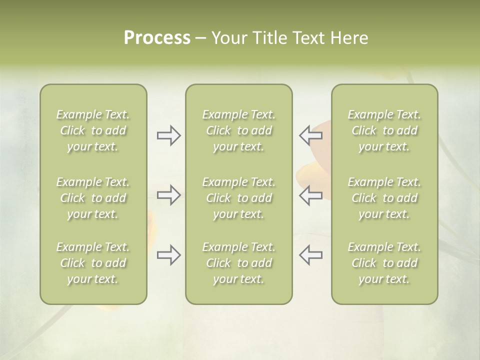Painted Vintage Postcard PowerPoint Template