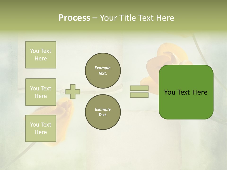 Painted Vintage Postcard PowerPoint Template