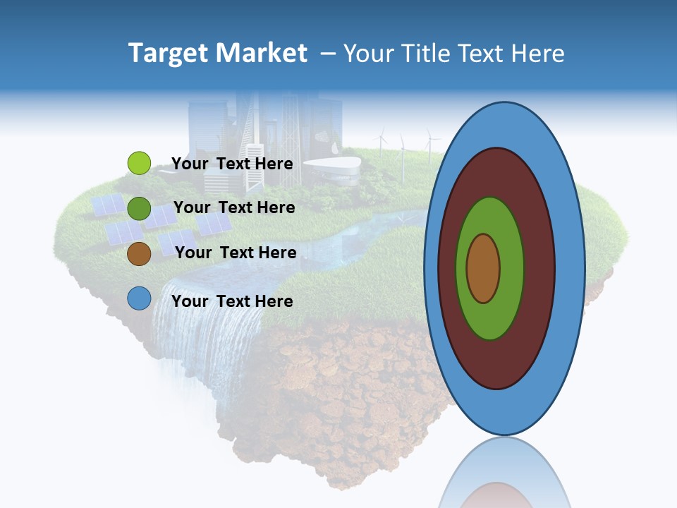 Island In The Air PowerPoint Template