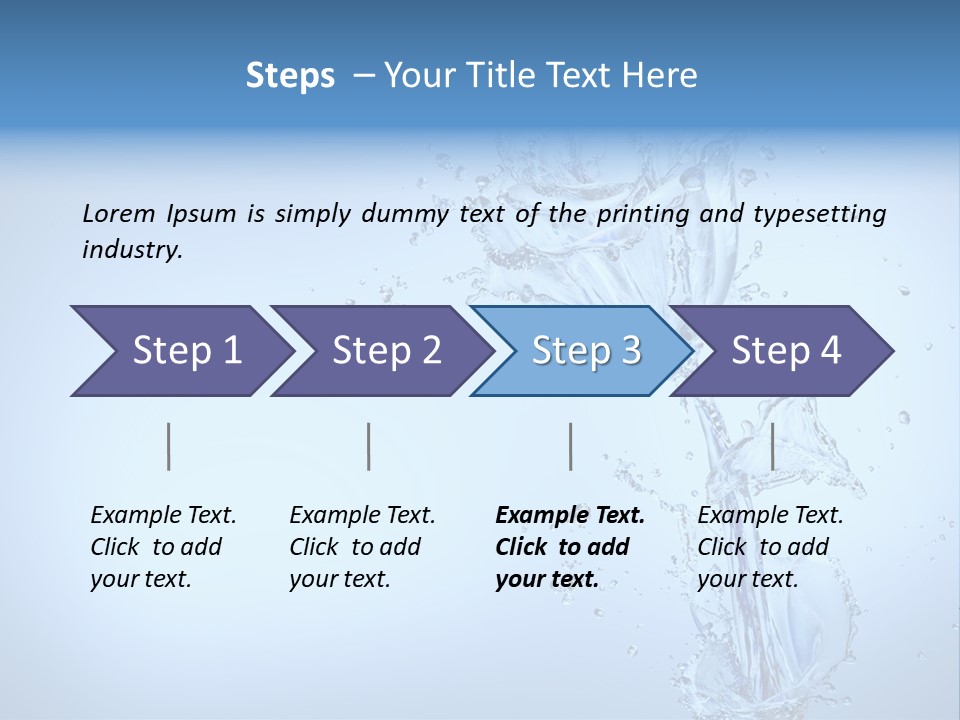 Rose Water PowerPoint Template