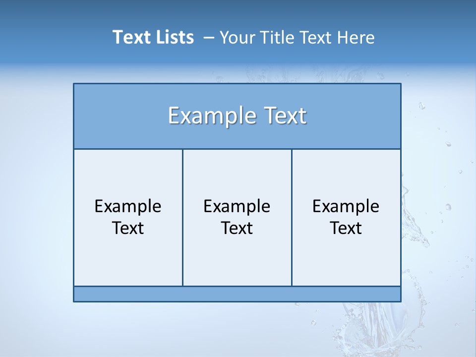 Rose Water PowerPoint Template
