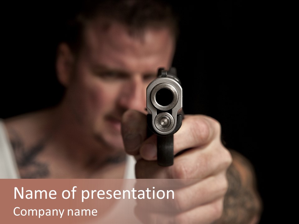 Florida Stand Your Ground Law PowerPoint Template