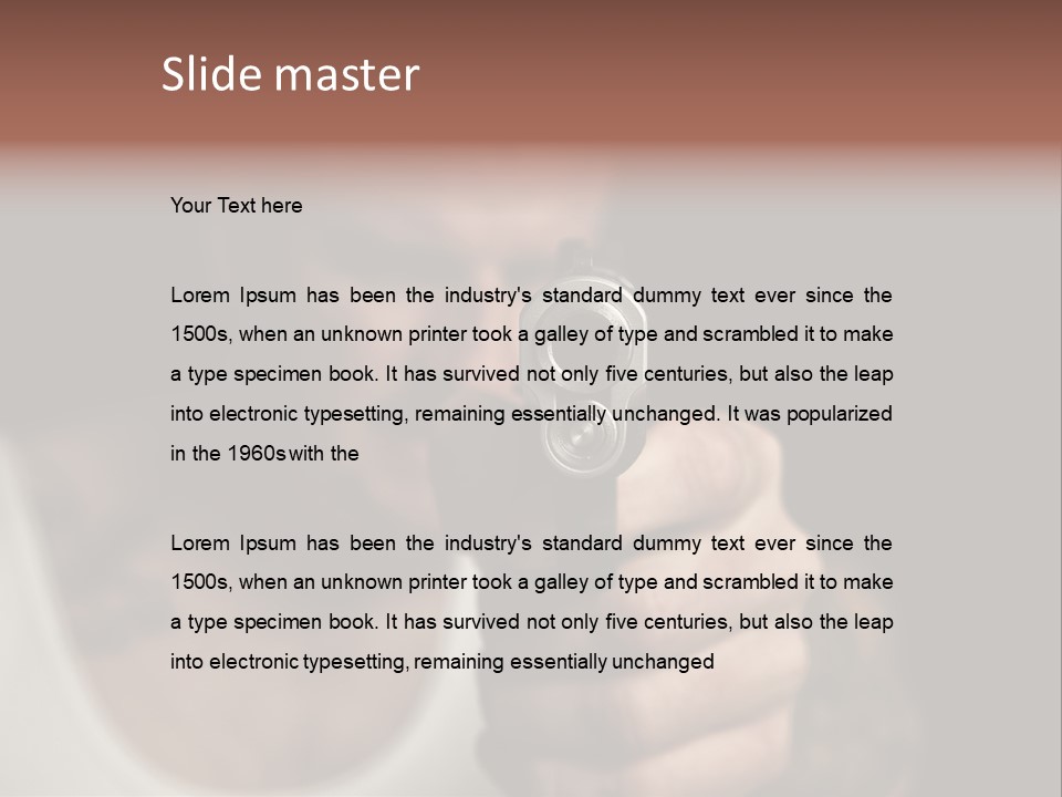 Florida Stand Your Ground Law PowerPoint Template