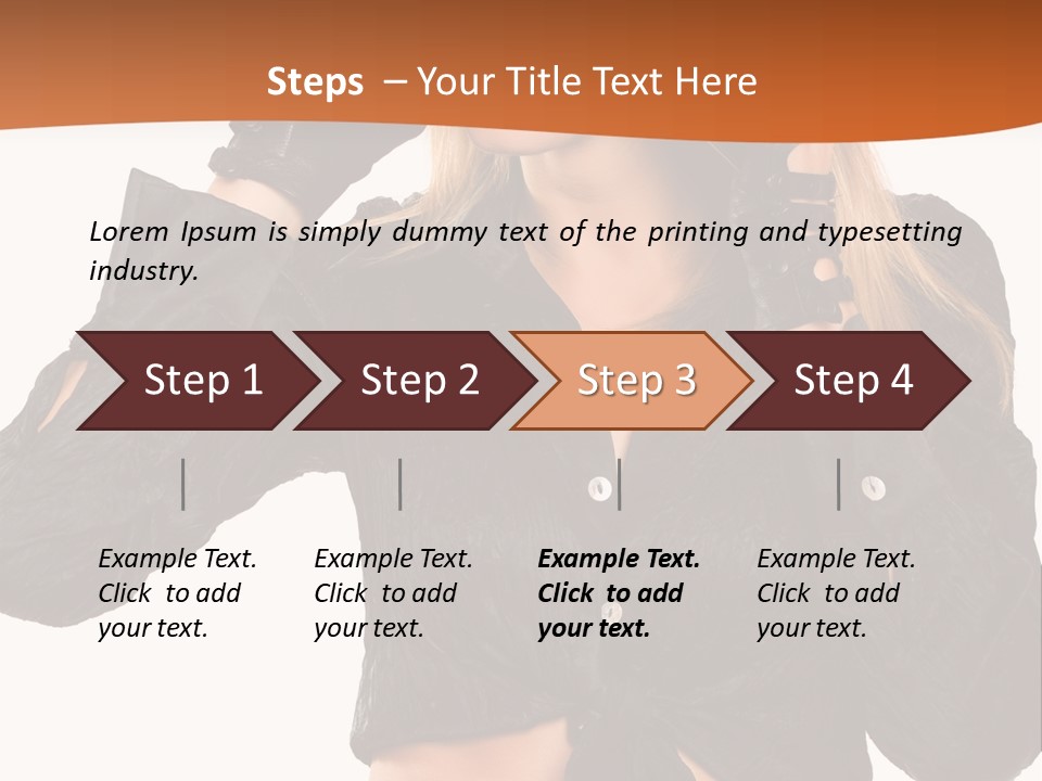 Attractive Beauty Tempting PowerPoint Template