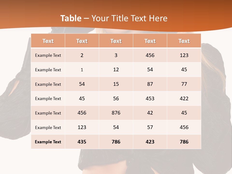 Attractive Beauty Tempting PowerPoint Template