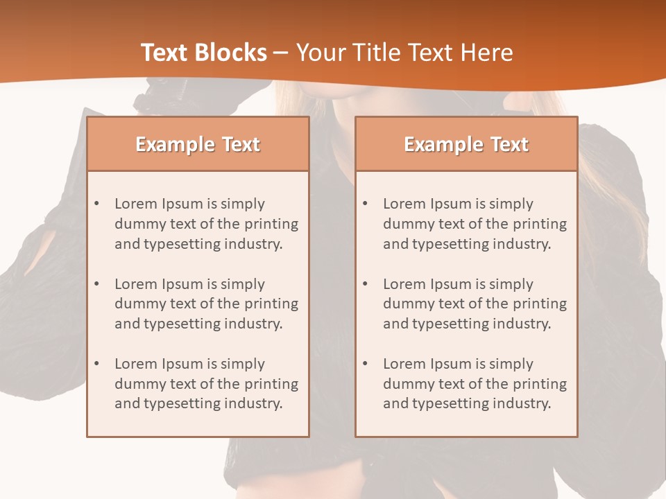 Attractive Beauty Tempting PowerPoint Template