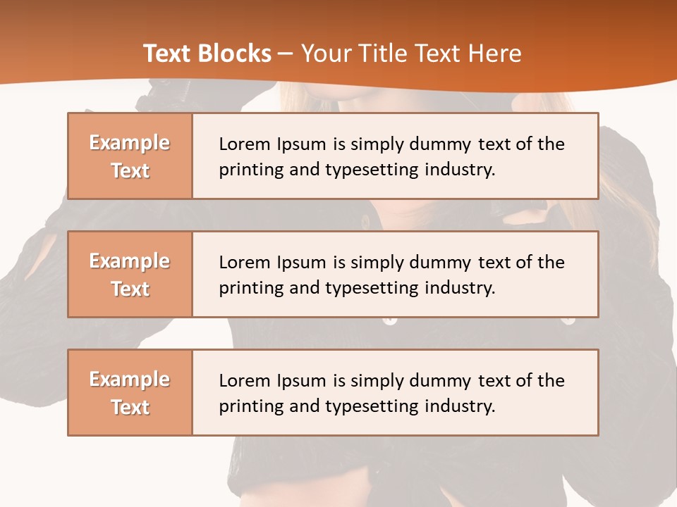 Attractive Beauty Tempting PowerPoint Template