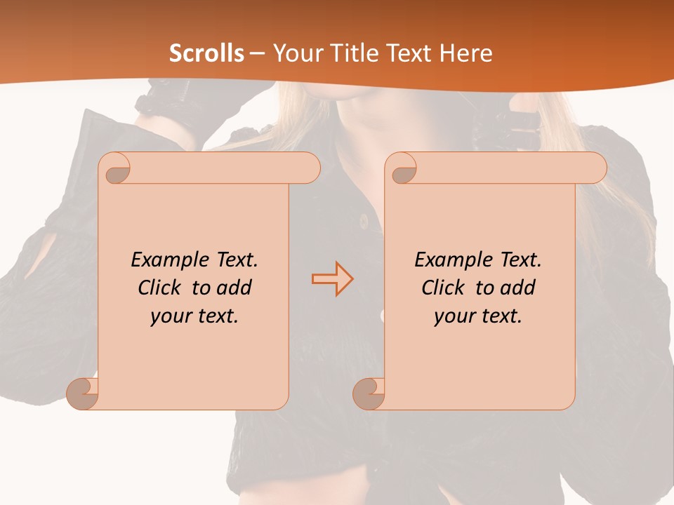 Attractive Beauty Tempting PowerPoint Template