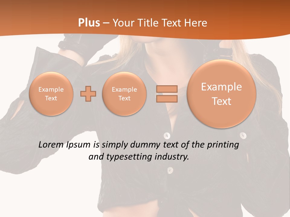 Attractive Beauty Tempting PowerPoint Template