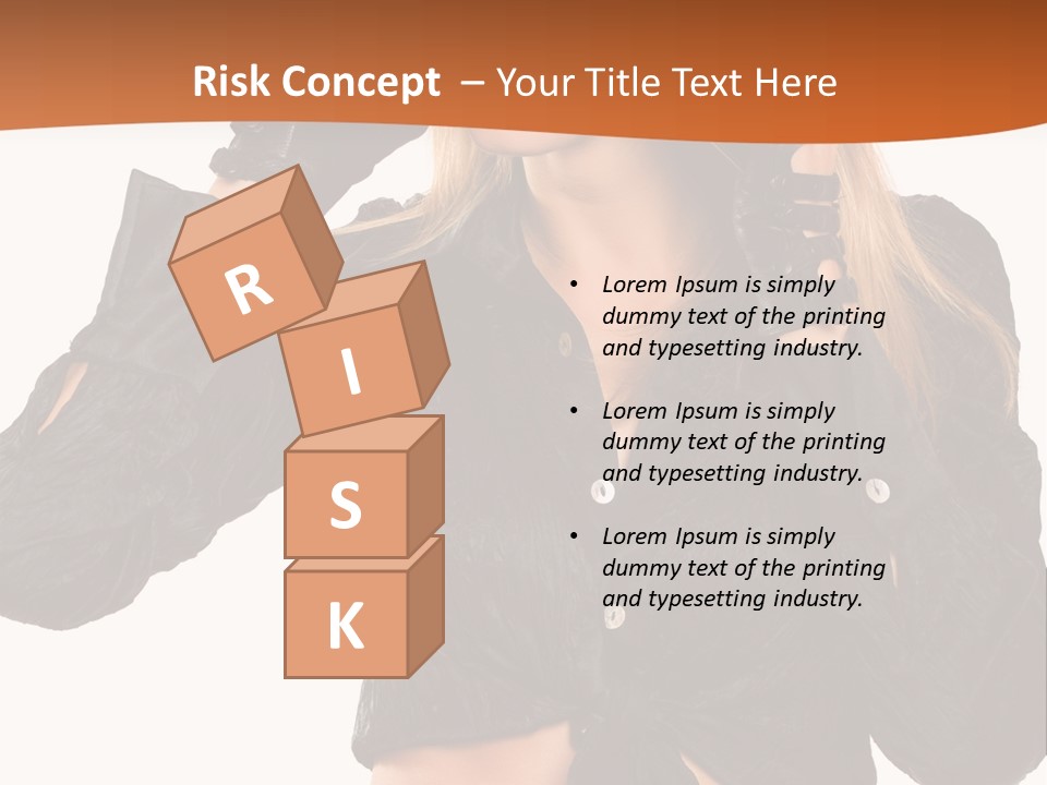 Attractive Beauty Tempting PowerPoint Template