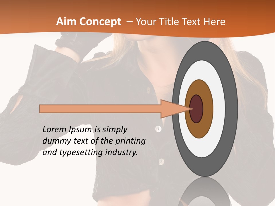 Attractive Beauty Tempting PowerPoint Template