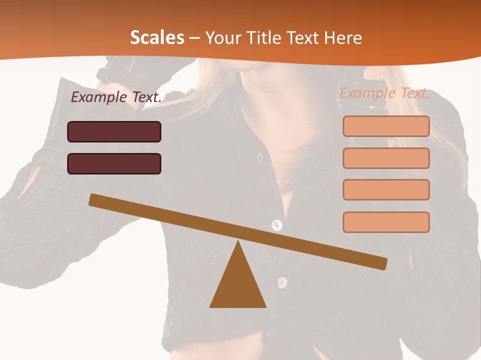 Attractive Beauty Tempting PowerPoint Template
