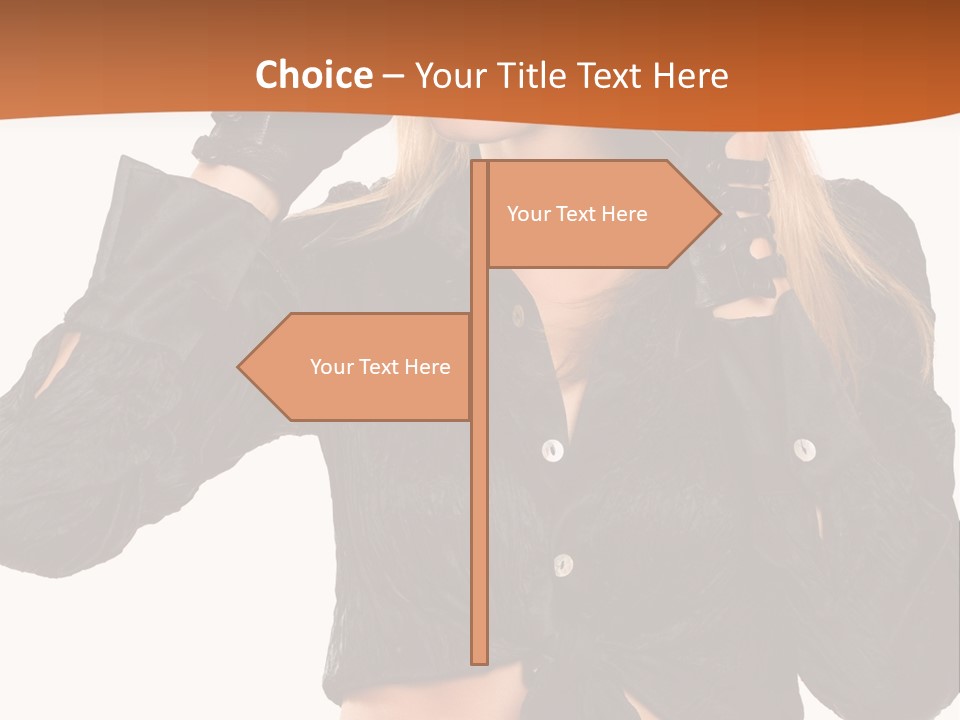 Attractive Beauty Tempting PowerPoint Template