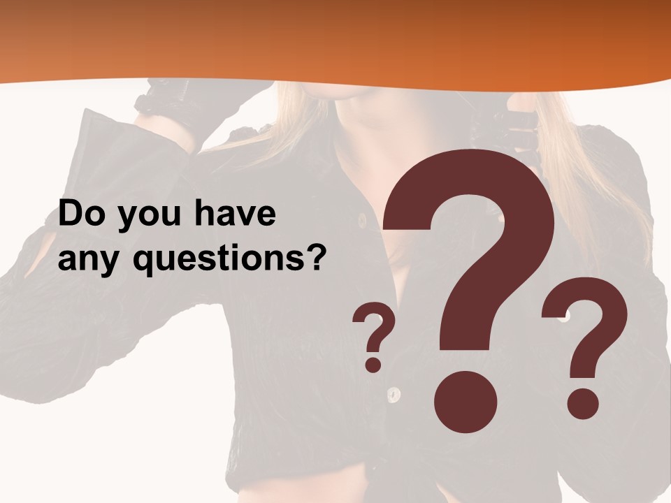 Attractive Beauty Tempting PowerPoint Template