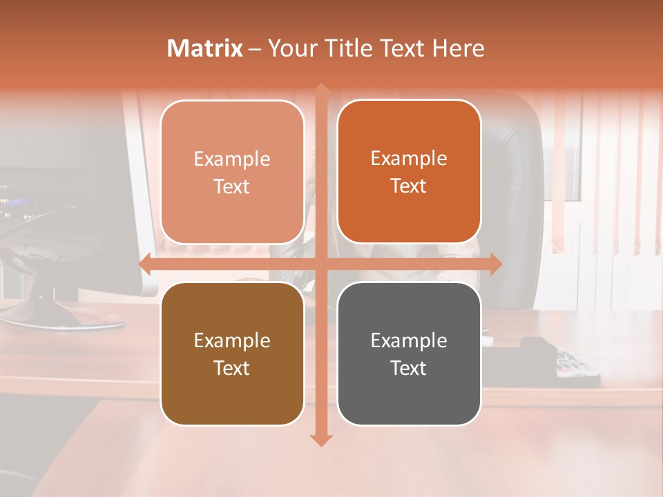 Study Manager Confident PowerPoint Template