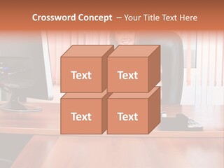 Study Manager Confident PowerPoint Template