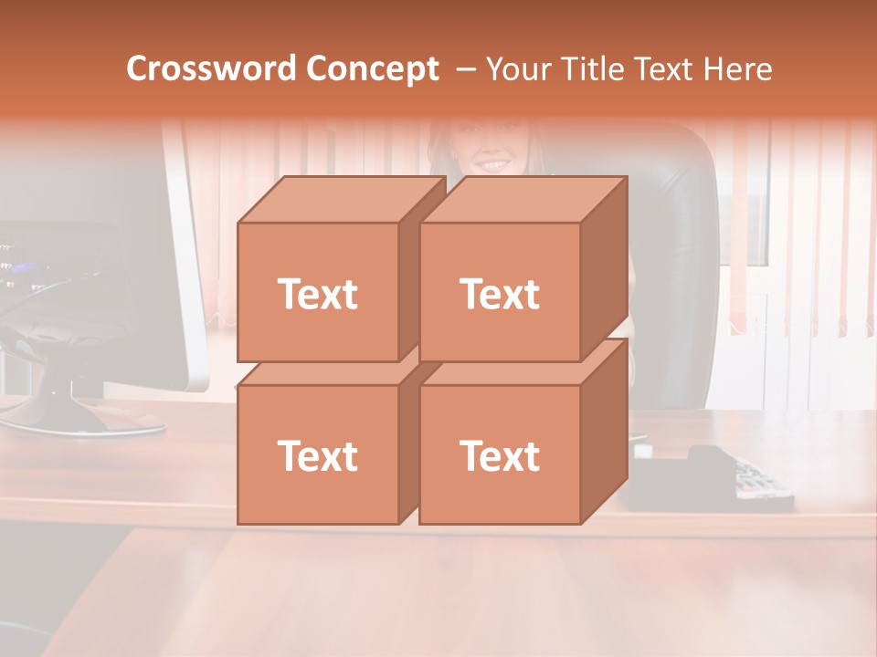 Study Manager Confident PowerPoint Template