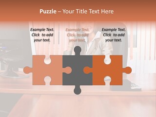 Study Manager Confident PowerPoint Template