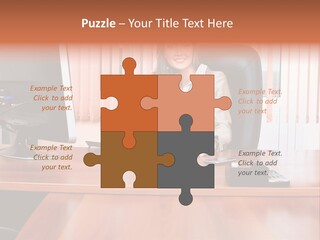 Study Manager Confident PowerPoint Template