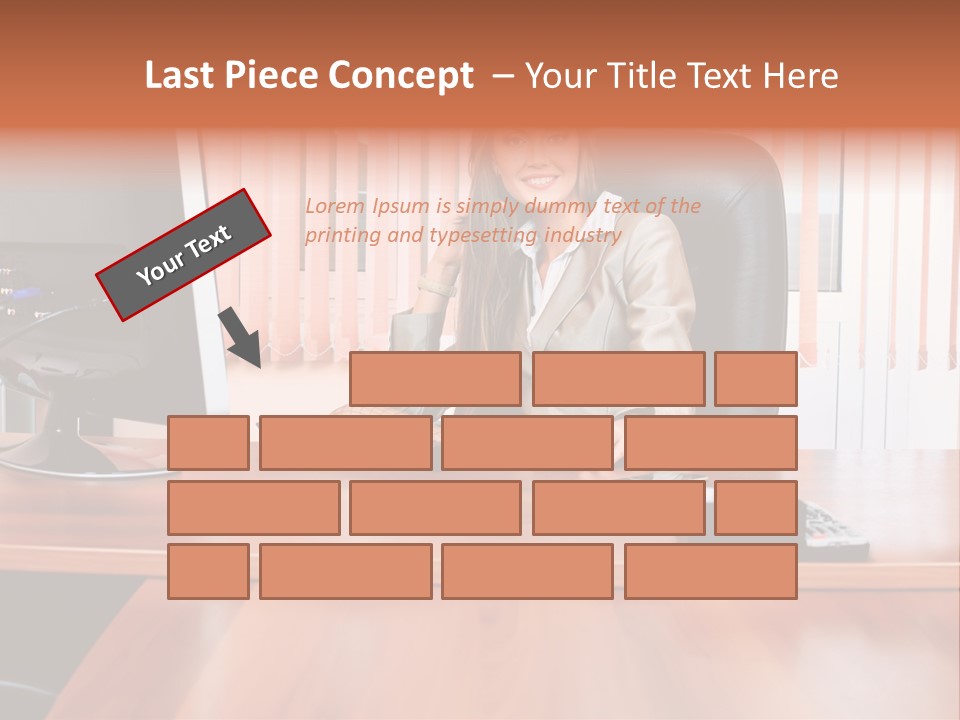 Study Manager Confident PowerPoint Template