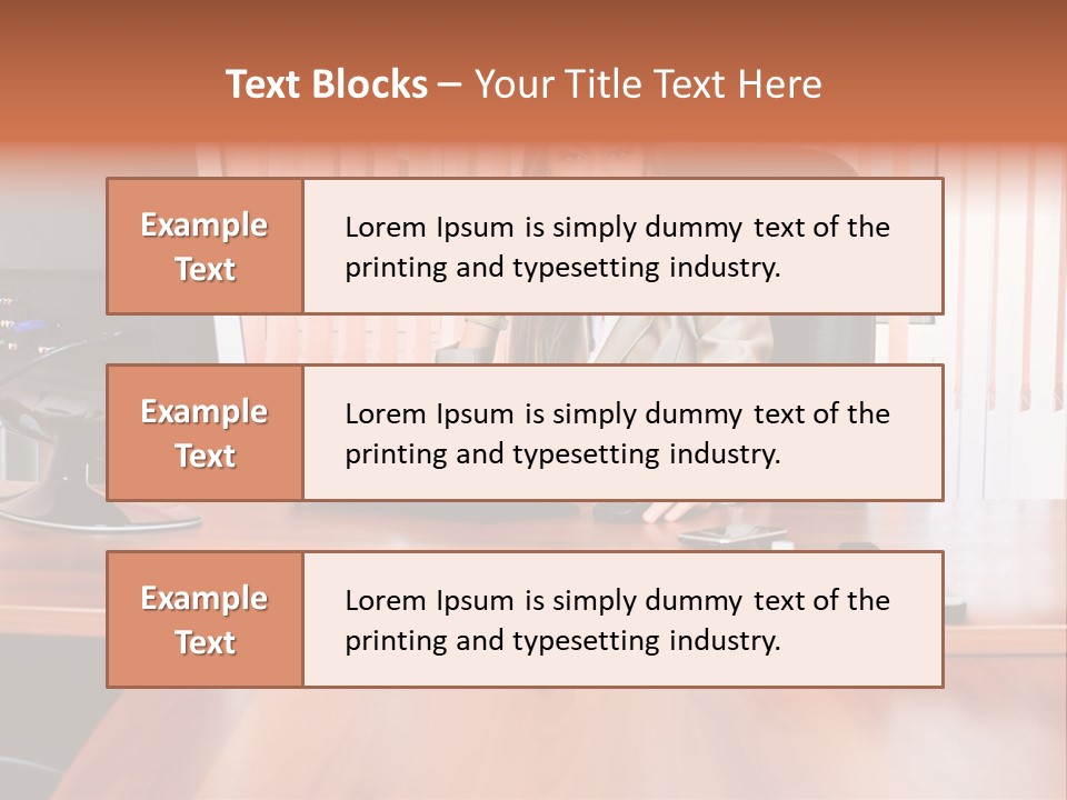 Study Manager Confident PowerPoint Template