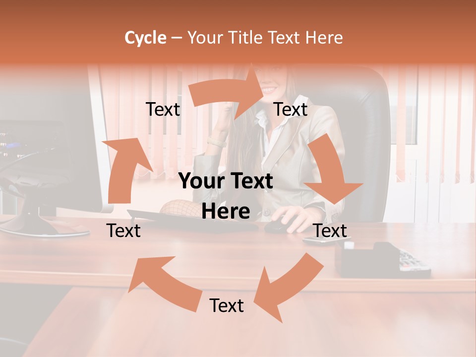 Study Manager Confident PowerPoint Template