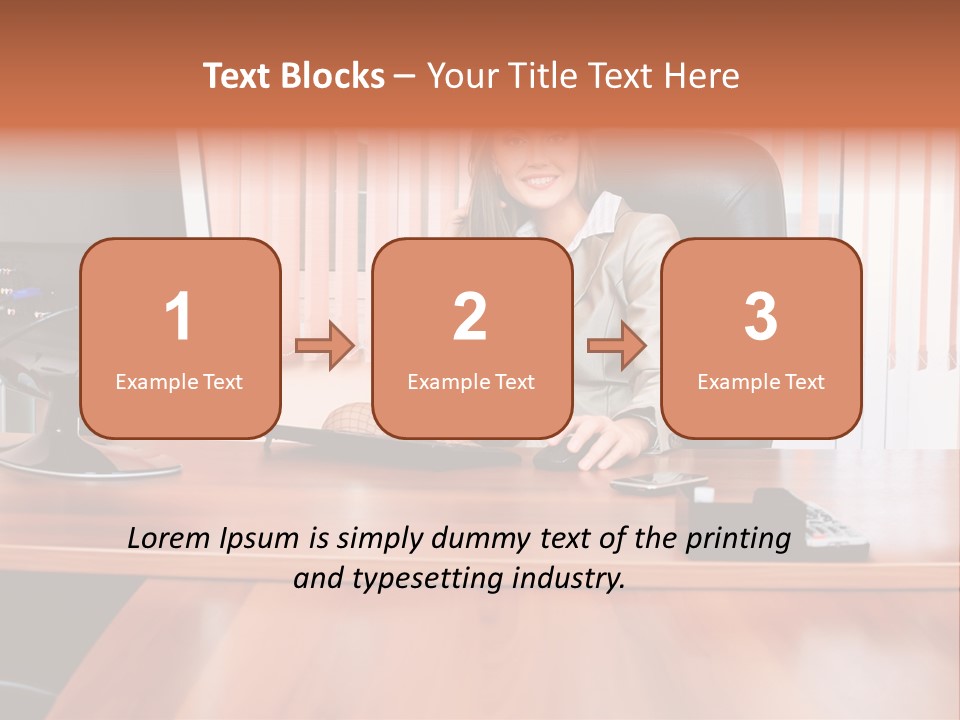 Study Manager Confident PowerPoint Template
