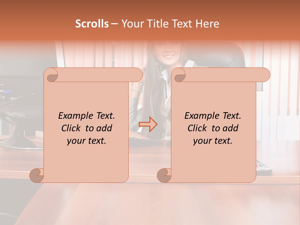 Study Manager Confident PowerPoint Template