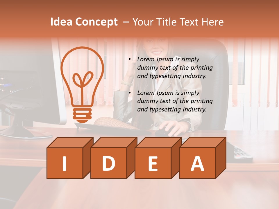 Study Manager Confident PowerPoint Template