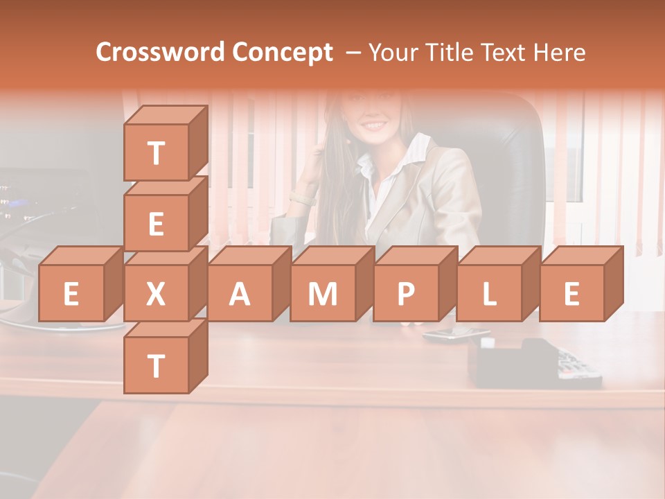 Study Manager Confident PowerPoint Template