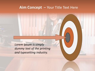 Study Manager Confident PowerPoint Template