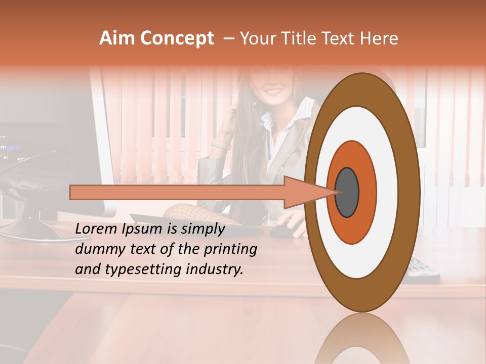 Study Manager Confident PowerPoint Template