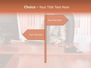 Study Manager Confident PowerPoint Template