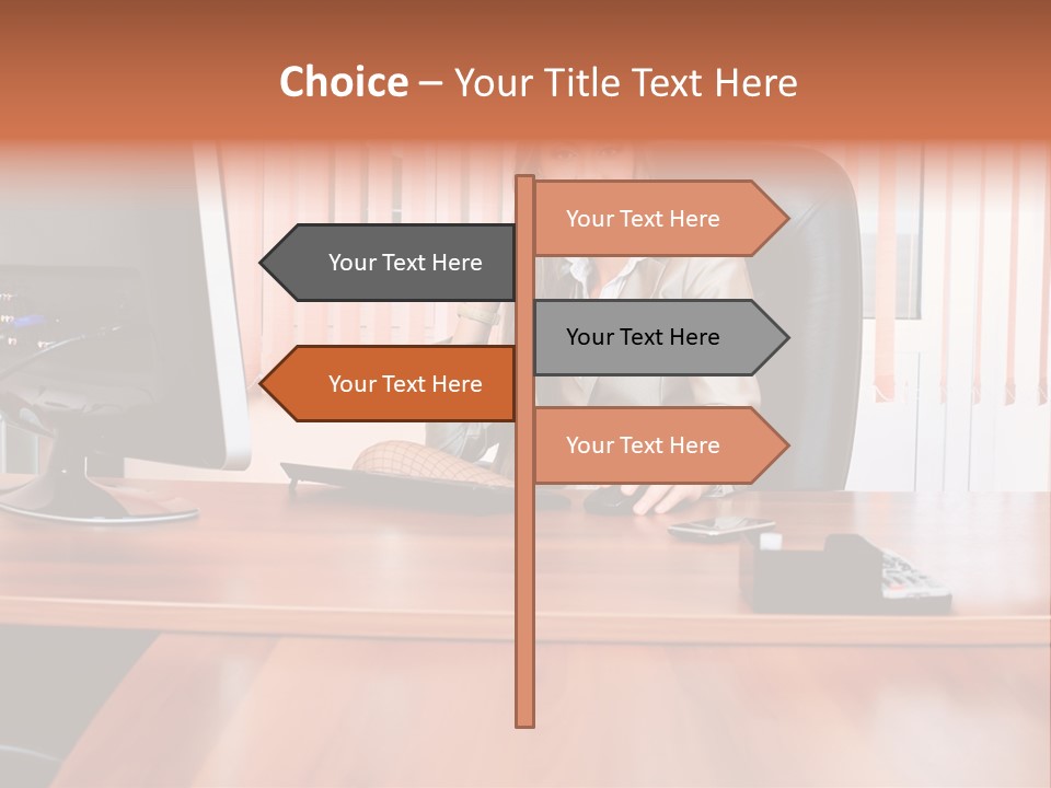Study Manager Confident PowerPoint Template
