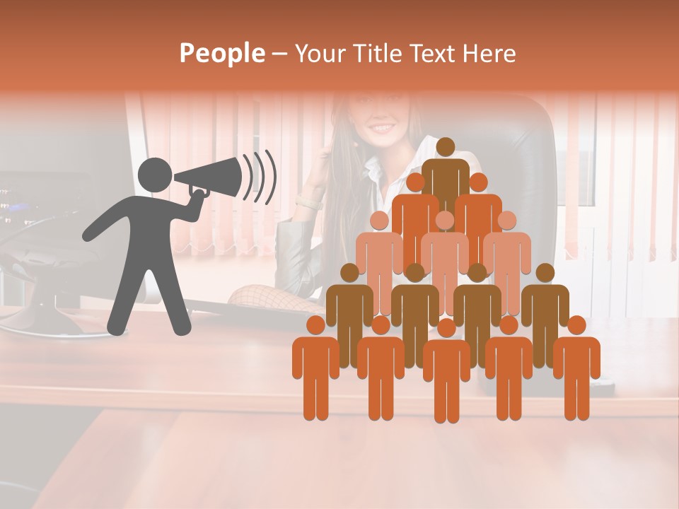 Study Manager Confident PowerPoint Template