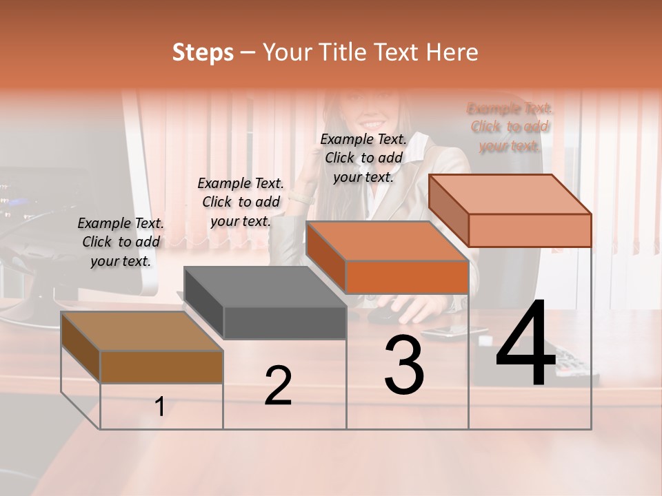 Study Manager Confident PowerPoint Template