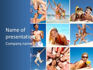 Temazos Latinos - Merengue PowerPoint Template