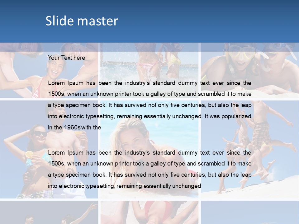 Temazos Latinos - Merengue PowerPoint Template