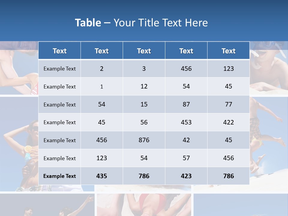 Temazos Latinos - Merengue PowerPoint Template
