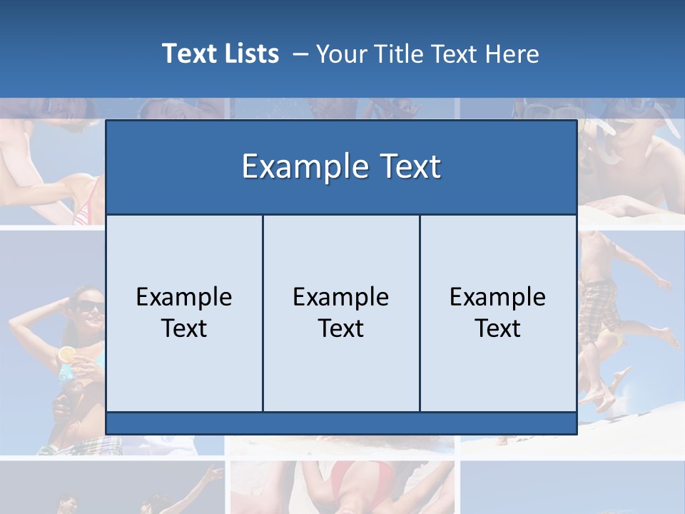 Temazos Latinos - Merengue PowerPoint Template