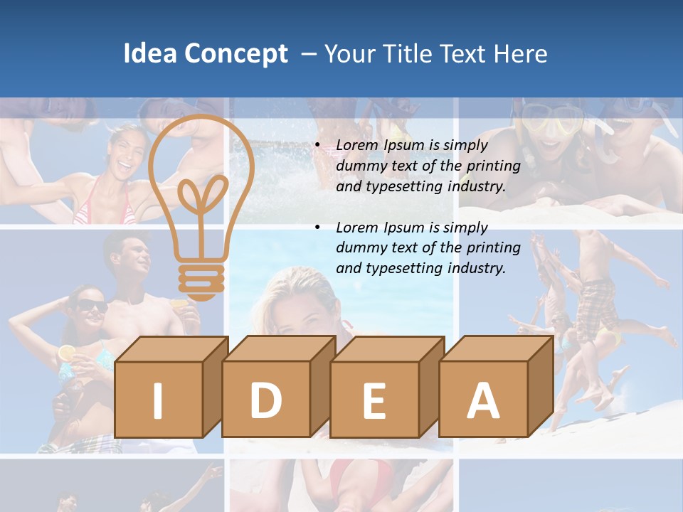 Temazos Latinos - Merengue PowerPoint Template