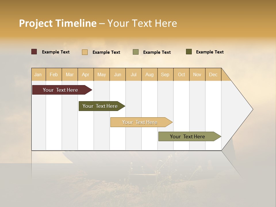 Yellow Tractor PowerPoint Template