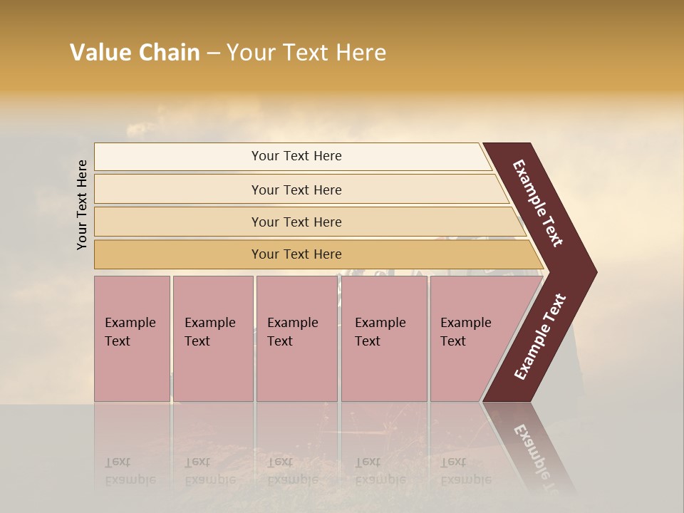 Yellow Tractor PowerPoint Template