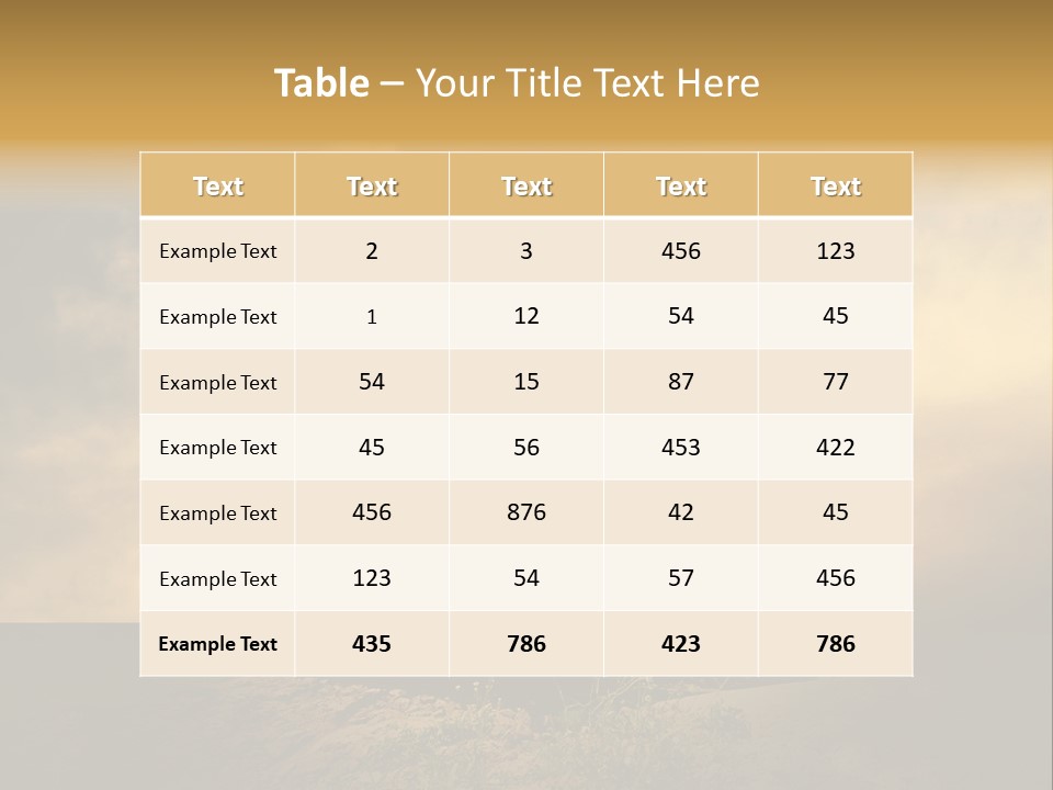 Yellow Tractor PowerPoint Template