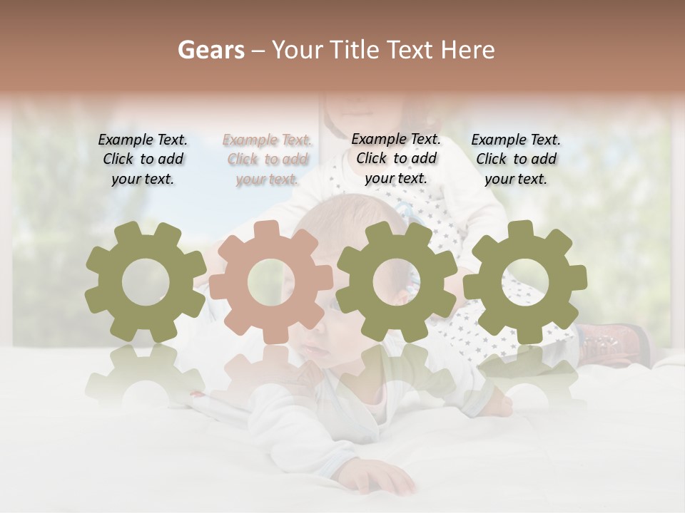 Teamwork Happy Board PowerPoint Template