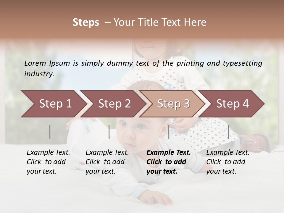 Teamwork Happy Board PowerPoint Template