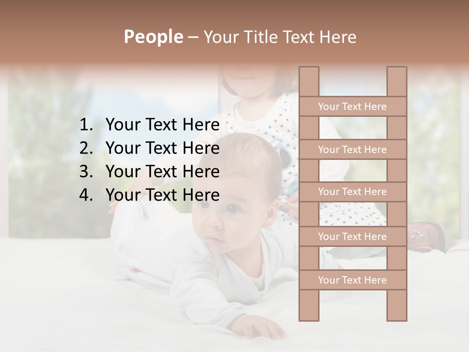 Teamwork Happy Board PowerPoint Template