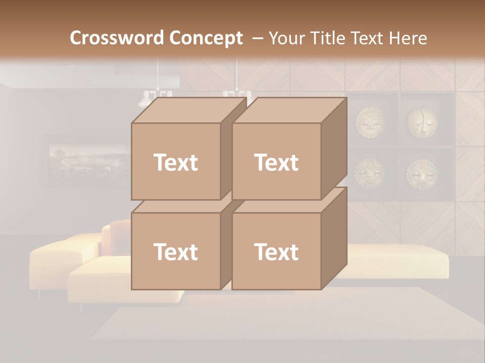 Lounge Room PowerPoint Template